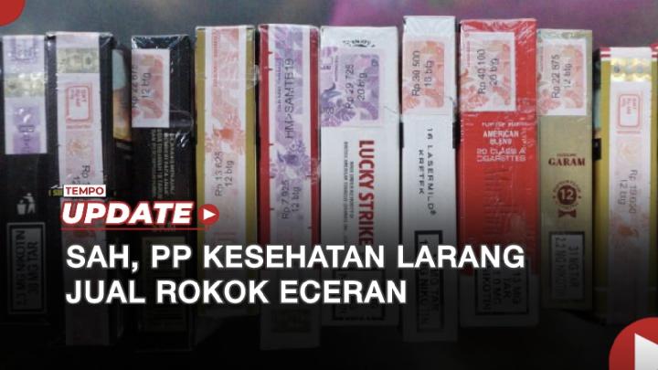 YLKI Dukung PP Kesehatan Larang Rokok Eceran